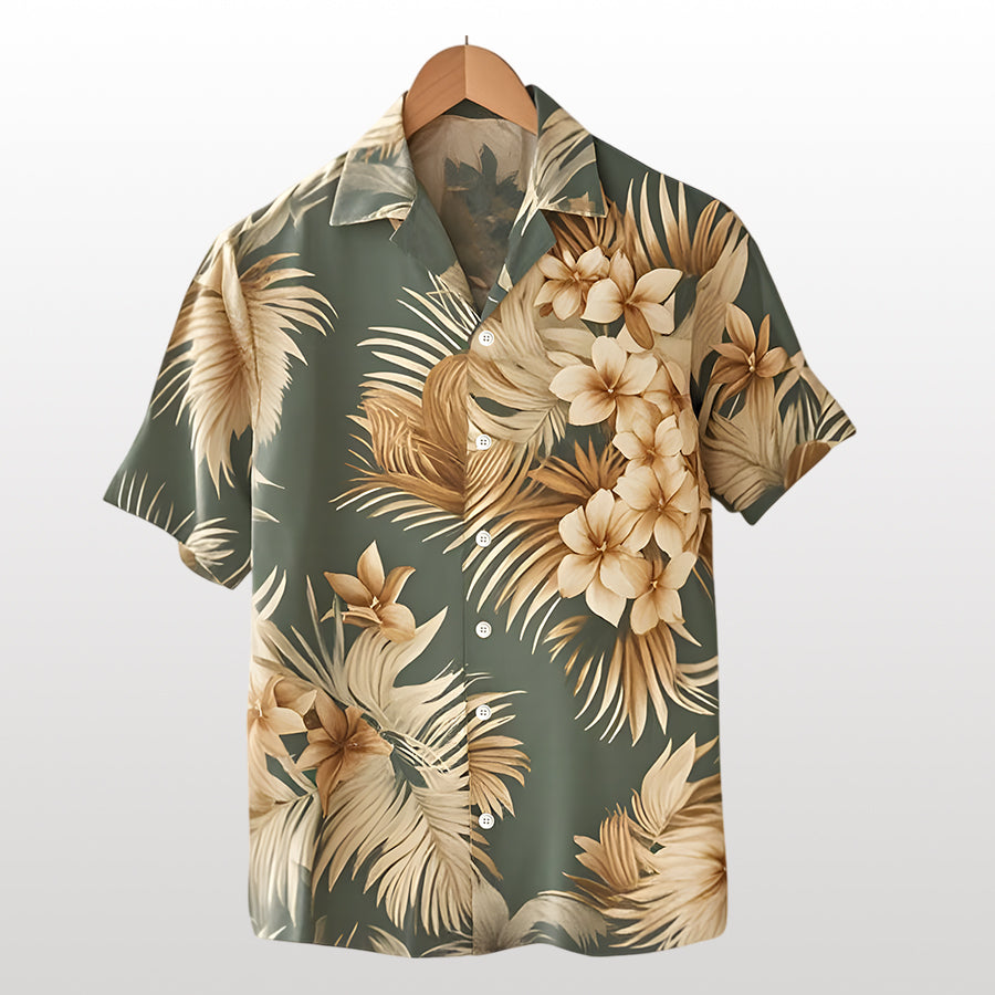 Floral Tropical Flowers Shirt