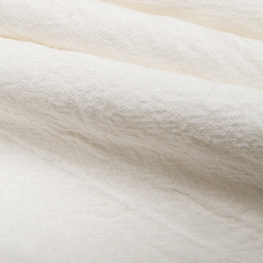 Breathable Linen Drawstring Trousers