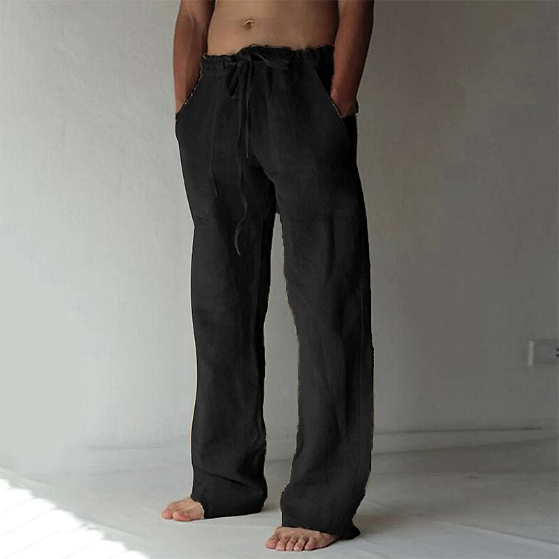 Baggy Drawstring Beach Pants