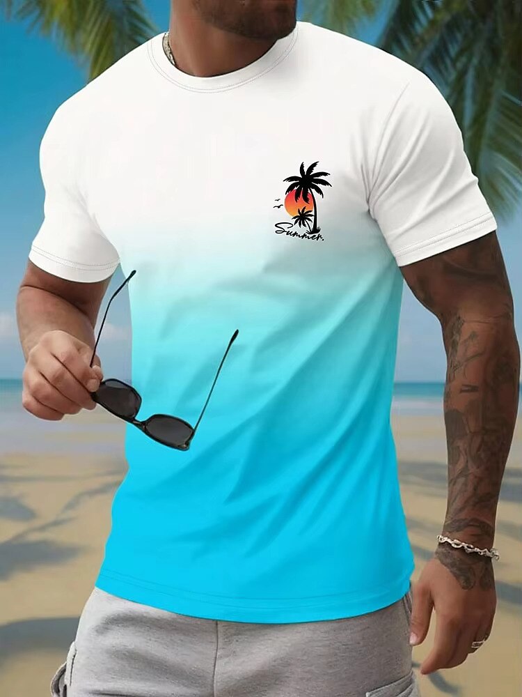 Fashion Crewneck Short Sleeve T-shirt