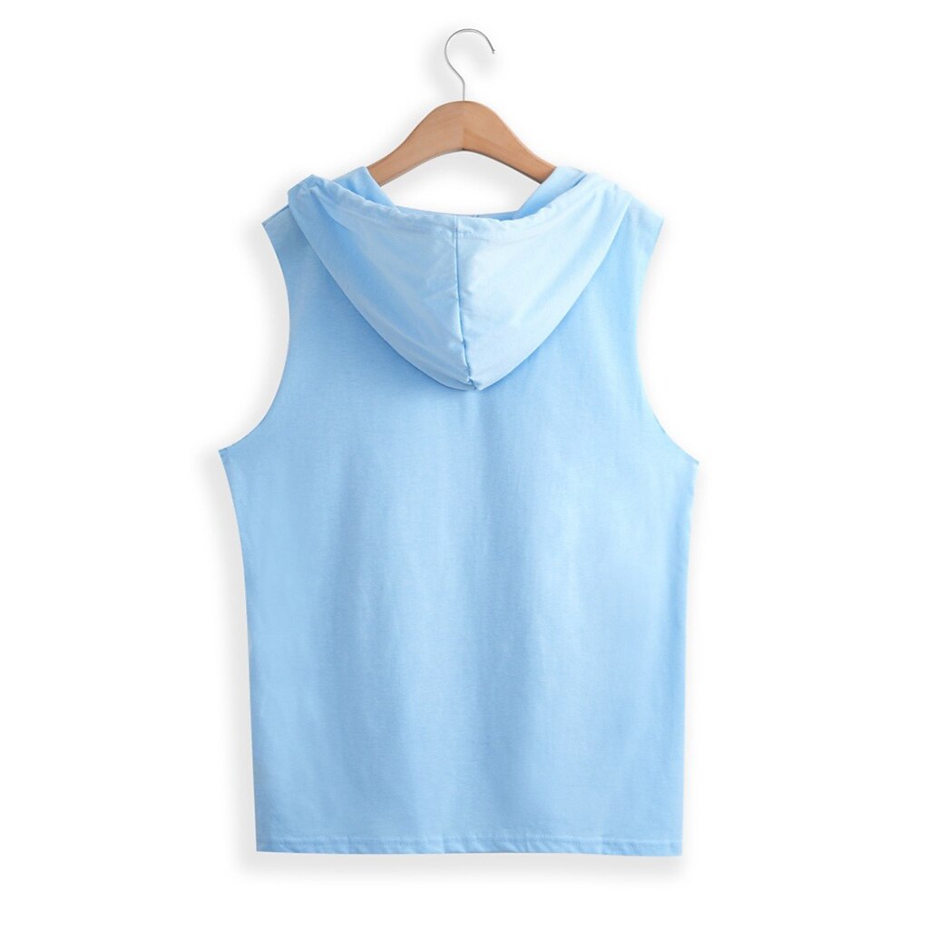 Sleeveless Hoodie Tank Top