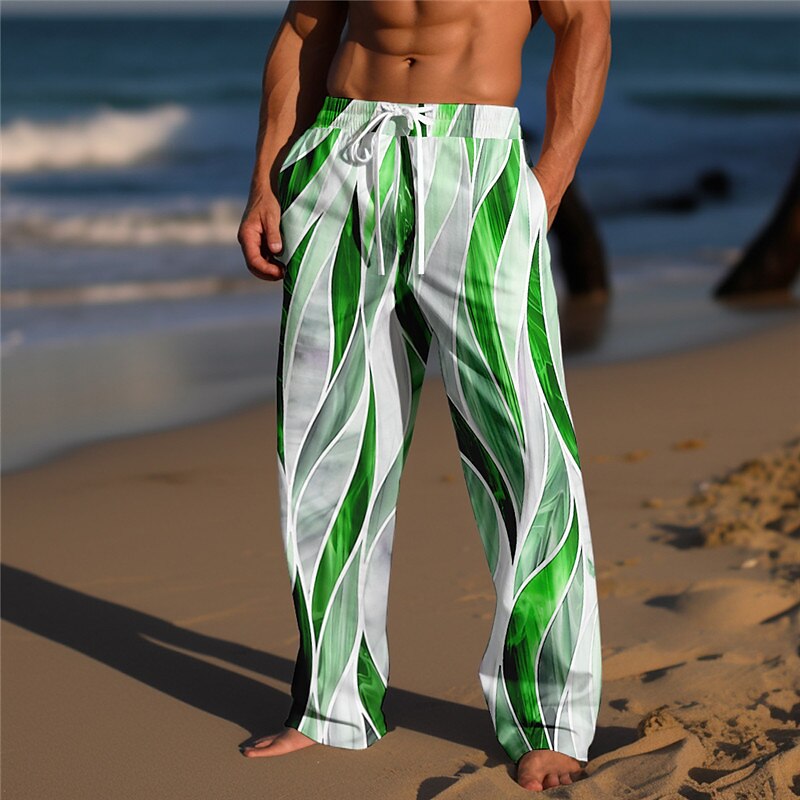 Pantalones Pantalones de verano Pantalones de playa