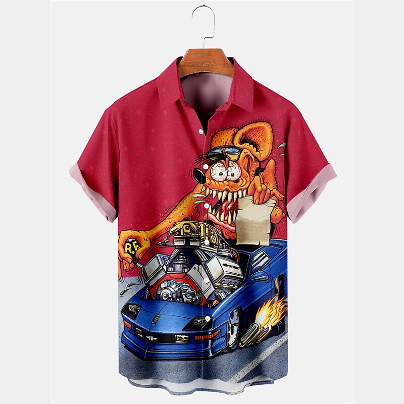 Camisa hawaiana de verano con letras Hula para niñas