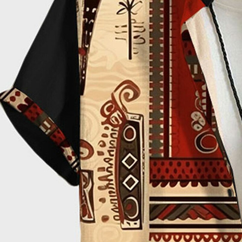 Camisa étnica tribal diaria