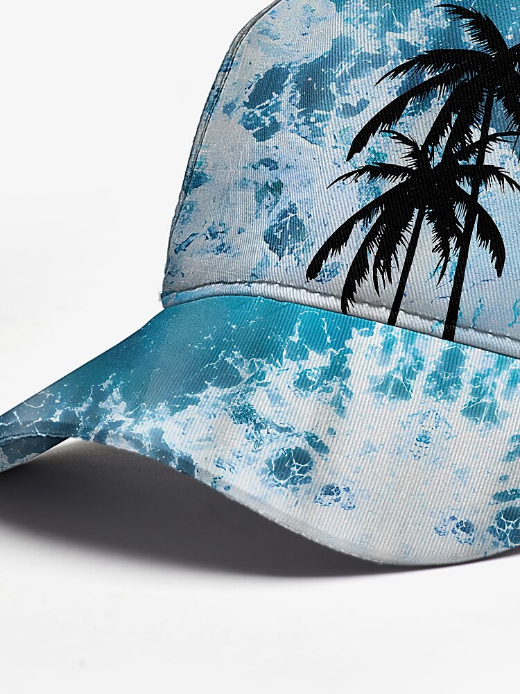 Tropical Palm Tree Baseball Cap
