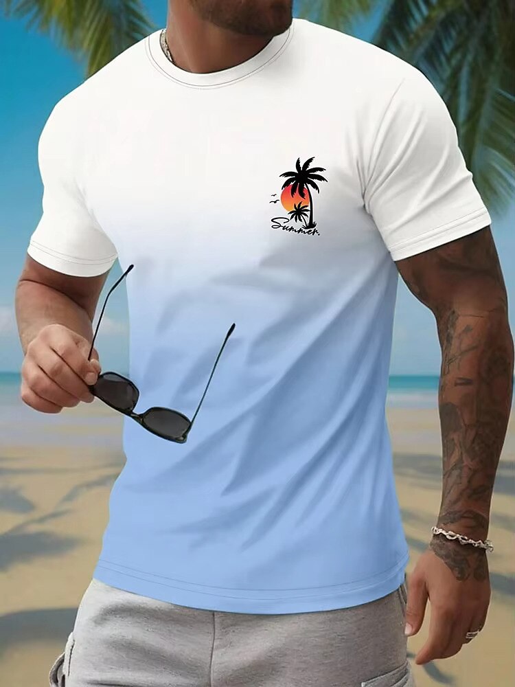 Fashion Crewneck Short Sleeve T-shirt