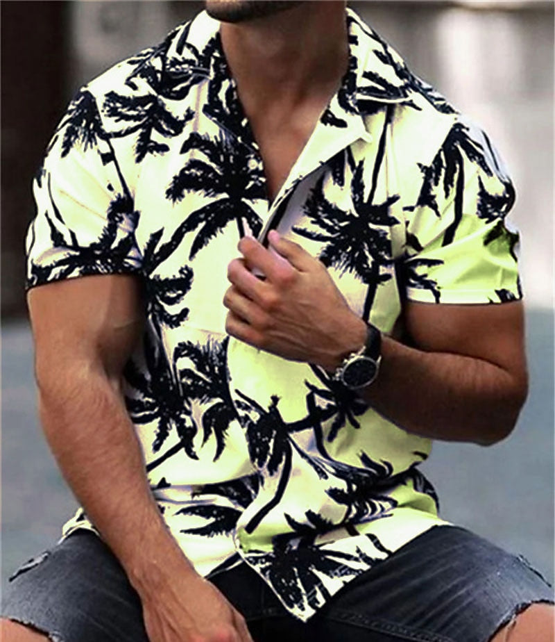 Coconut Tree Hawaiian Shirt