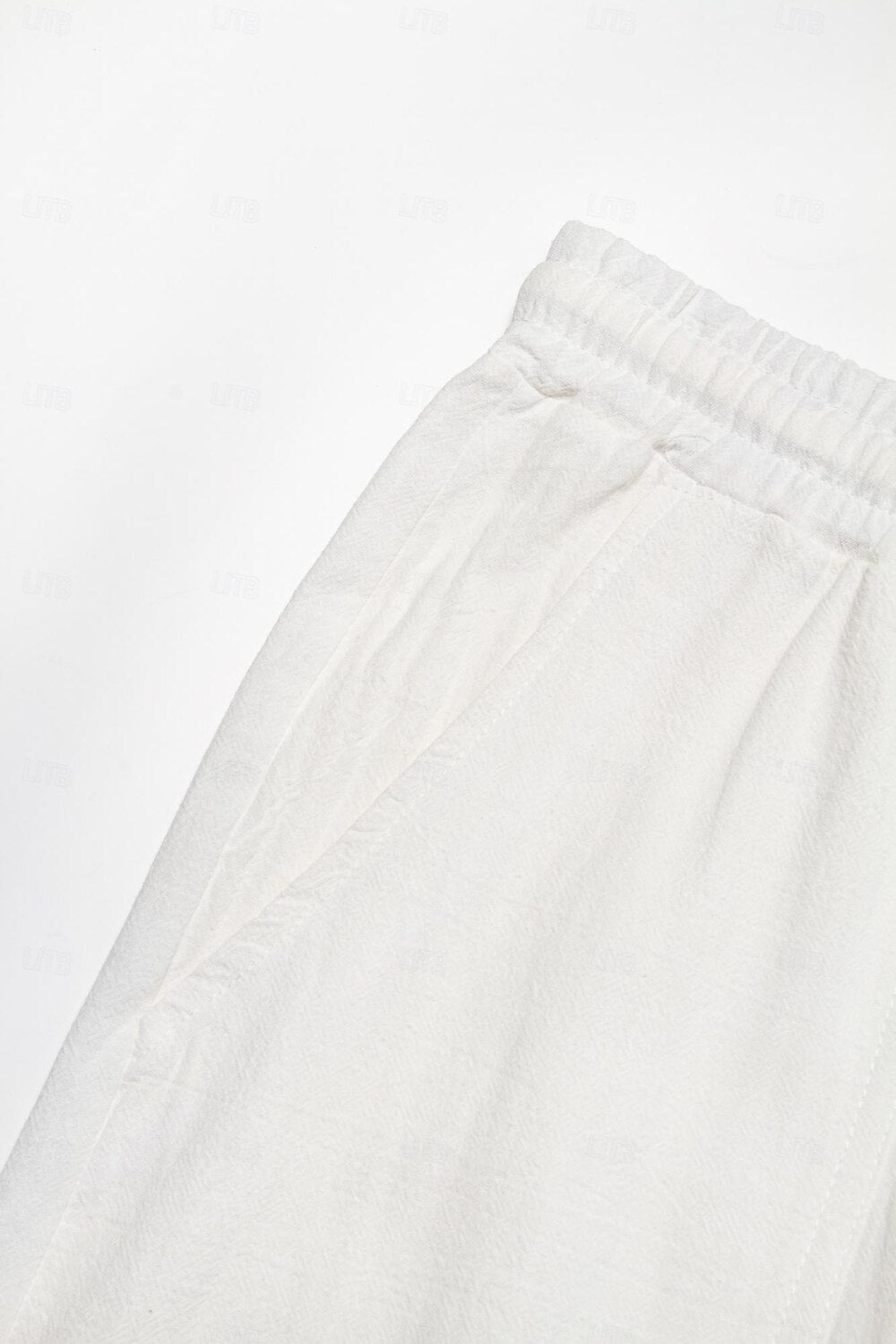 Bird Print Drawstring Beach Pants
