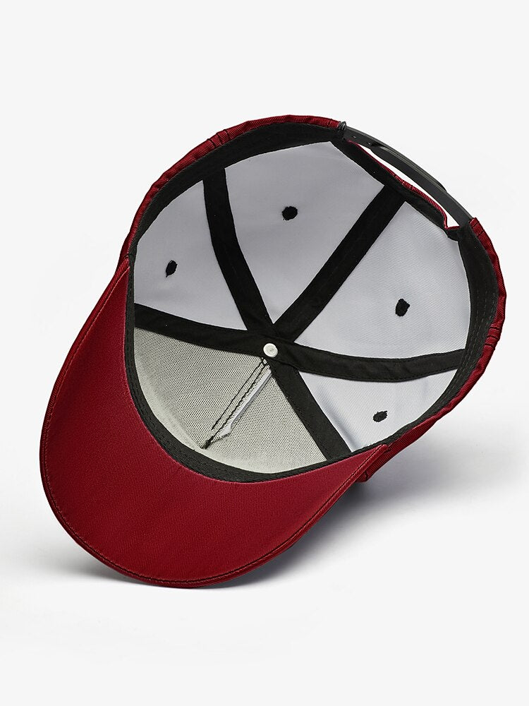 Red & White Deer Cap