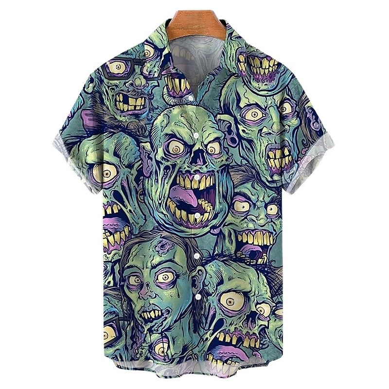 Camiseta con dibujo gráfico de tótem tribal