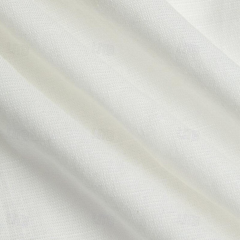 Linen Cargo Straight-Leg Pants