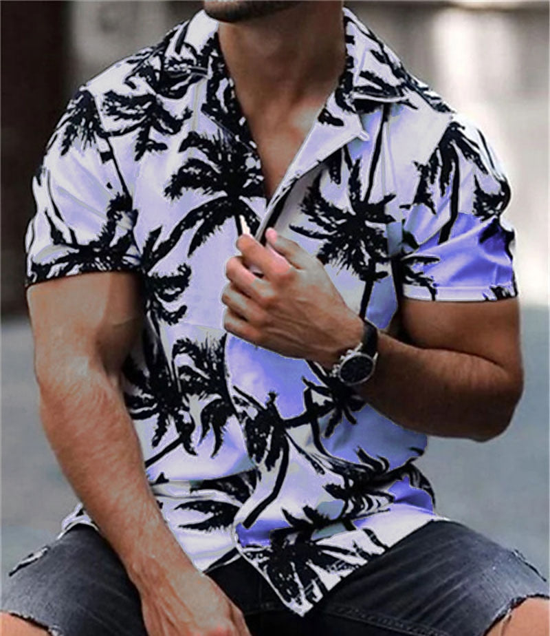 Coconut Tree Hawaiian Shirt