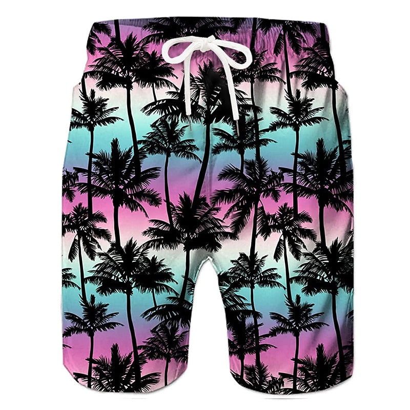 Hawaiian Swimming Trunks Board Shorts