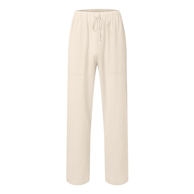 Classic Linen Drawstring Pants