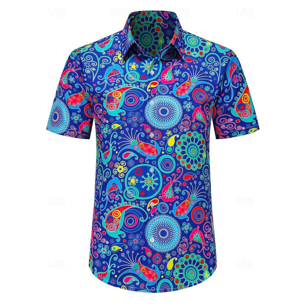 Retro 70s Paisley Party Shirt