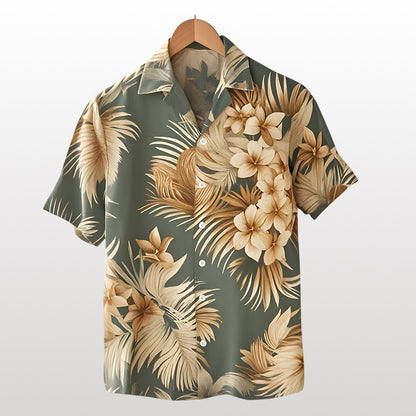 Floral Tropical Flowers Shirt