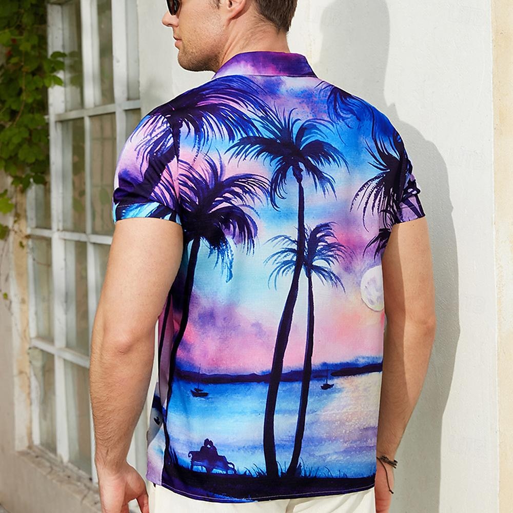 Coconut Tree Hawaiian Shirt