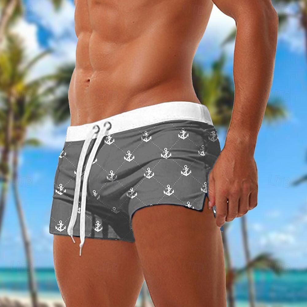 Anchor Swimming Trunks Board Shorts