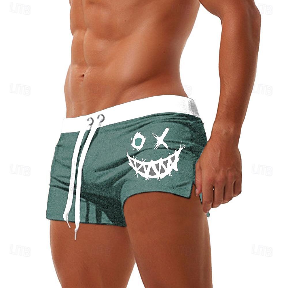 Smile Face Swimming Trunks Board Shorts