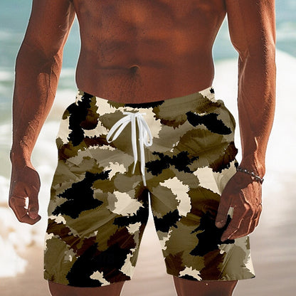 Camouflage Swimming Trunks Board Shorts