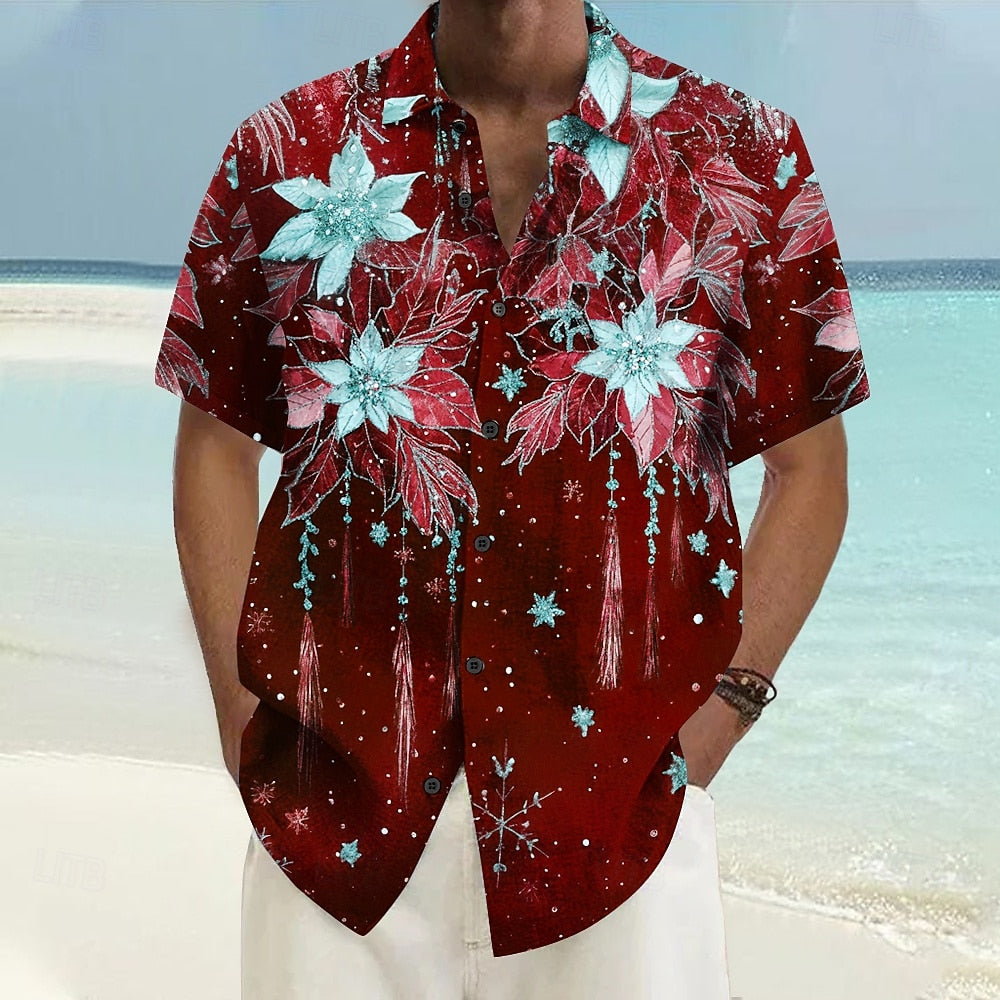 Floral Hawaiian Summer Shirt