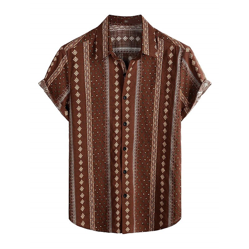 Camisa étnica vintage tribal