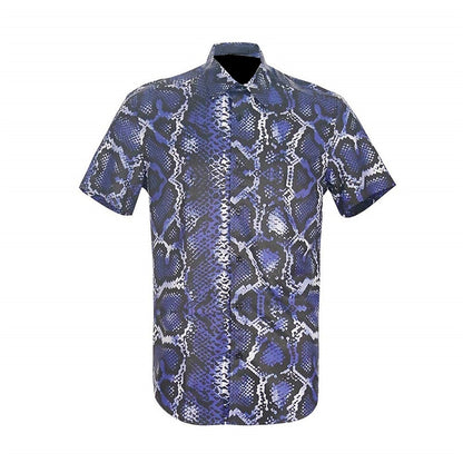 Western Snake Skin Pattern Shirt