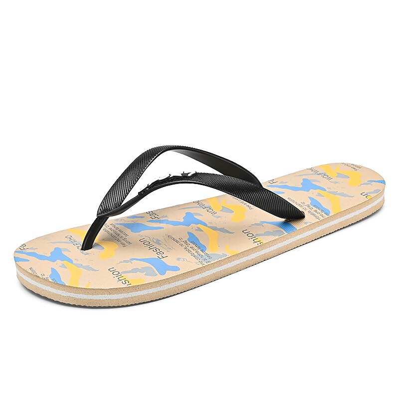 Camouflage Beach Flip-Flops