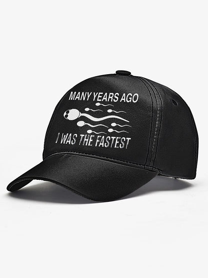 Funny 'Fastest' Quote Baseball Cap