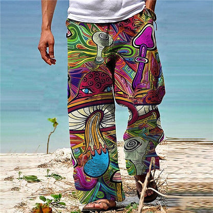 Pantalones Pantalones de verano Pantalones de playa