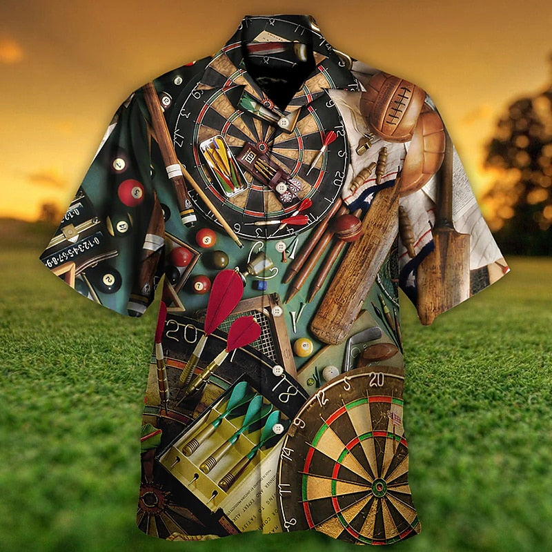 Darts Summer Hawaiian Shirt