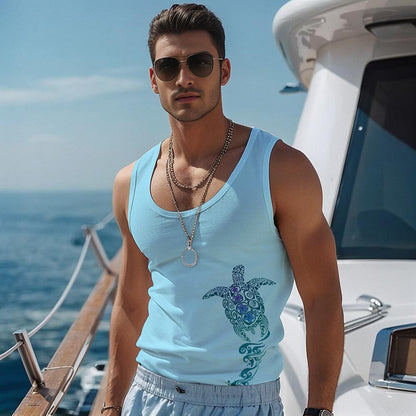 Coconut Palm 3D Print Tank Top