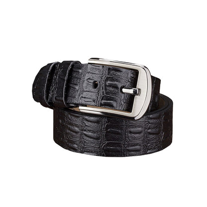 Vintage Genuine Leather Dress Belt