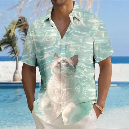 Cat Optical Illusion Shirt