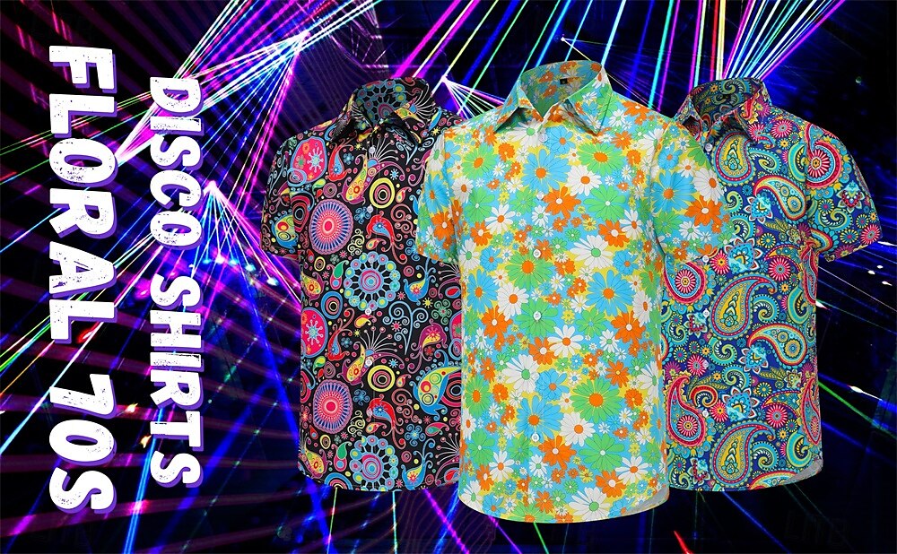 Retro 70s Paisley Party Shirt