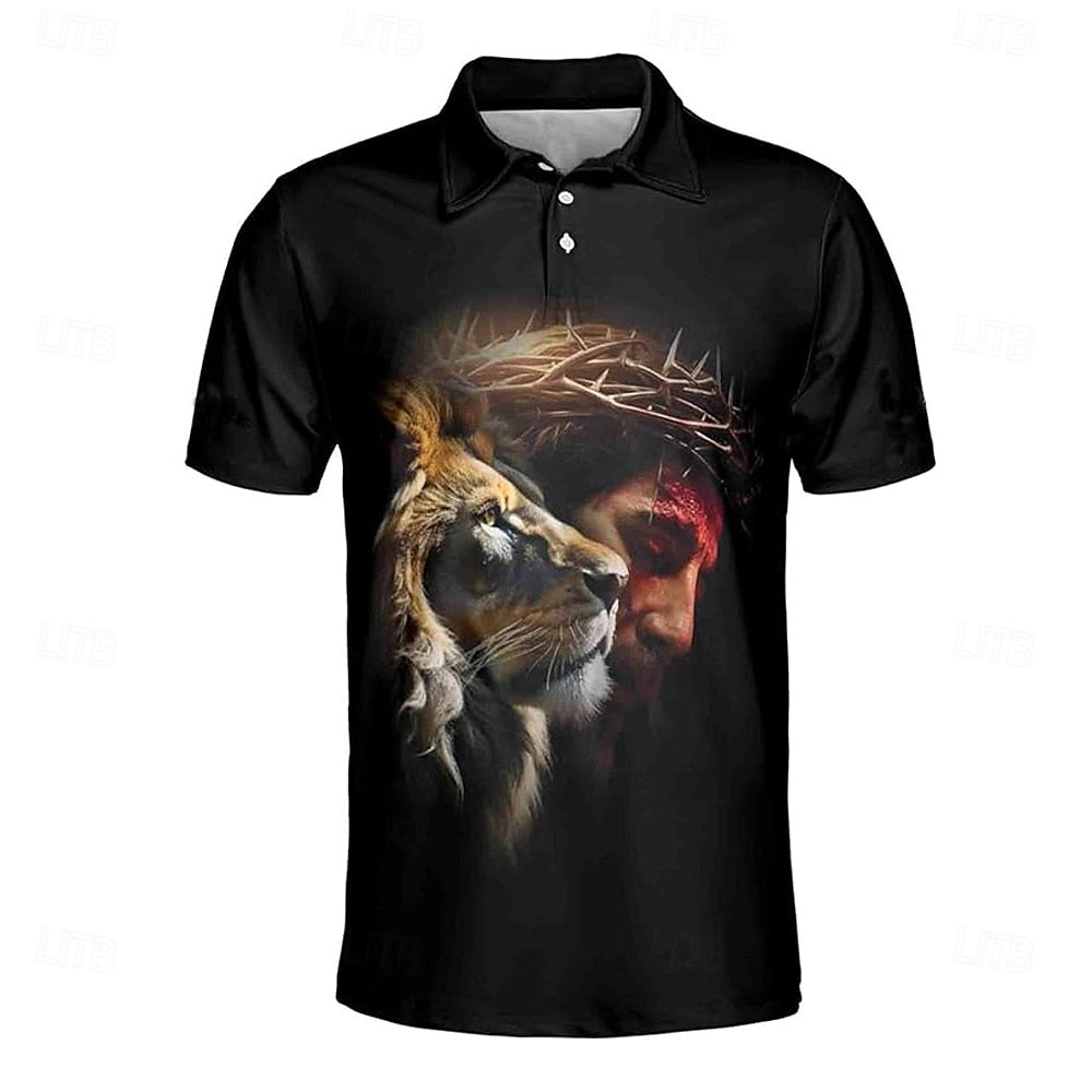 Easter Animal 3D Polo Shirt