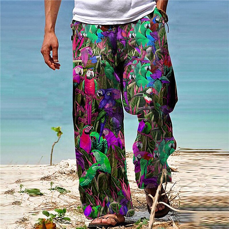 Pantalones con diseños artísticos en 3D