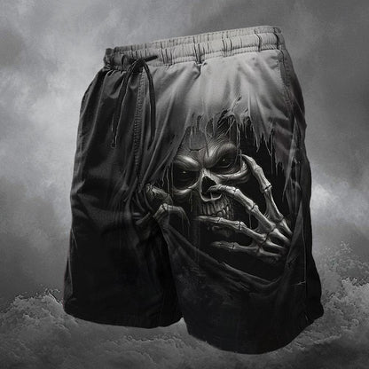 Skull Swimming Trunks Board Shorts