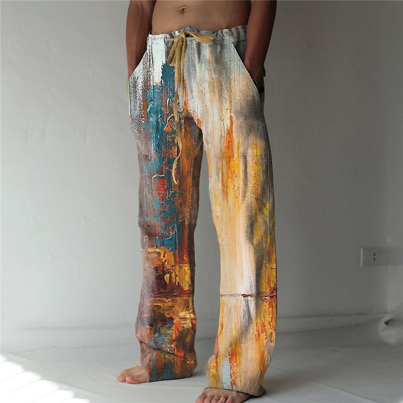 3D Artistic Designs Trousers Pants