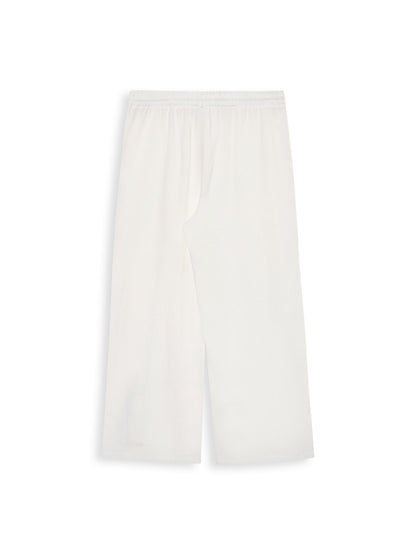 Bird Print Drawstring Beach Pants