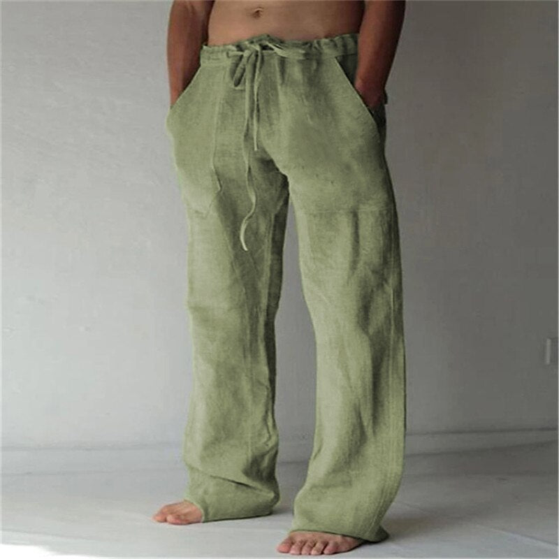 Baggy Drawstring Beach Pants