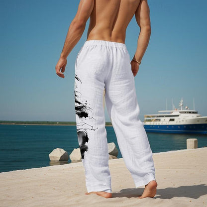 Dragon Vacation Resort 3D Printed Casual Pants