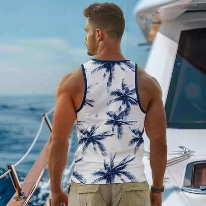 Coconut Palm 3D Print Tank Top