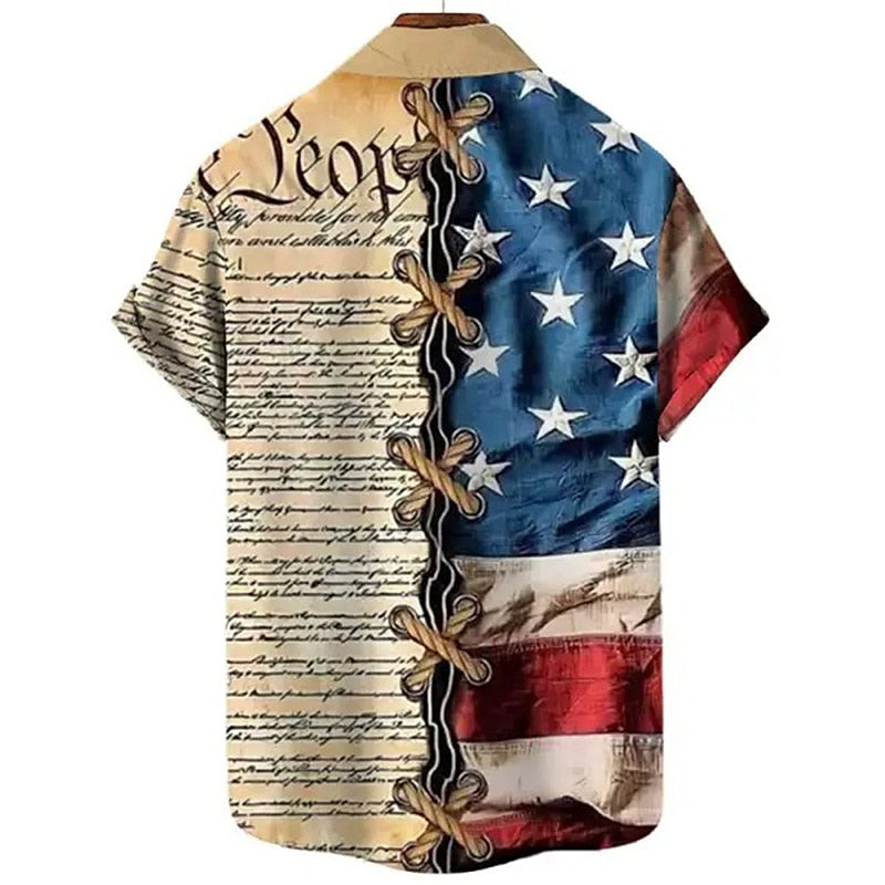 American Independence Day American Flag Shirt