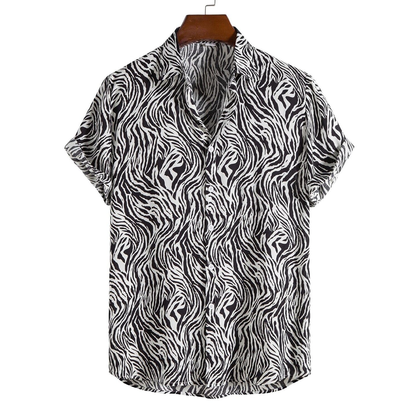 Fashion Designer Casual Leopard Shirt