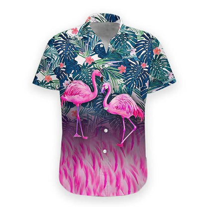 Floral Flamingo Tropical Shirt