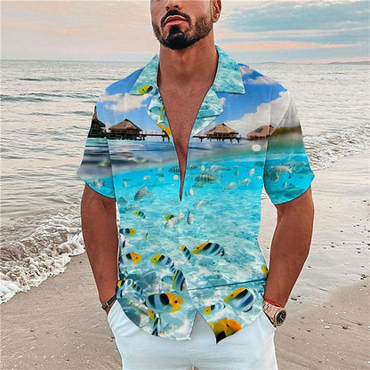 Scenery Seascape Hawaiian Shirt