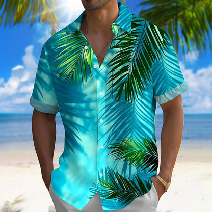 Leaf Tropical Aloha Shirt