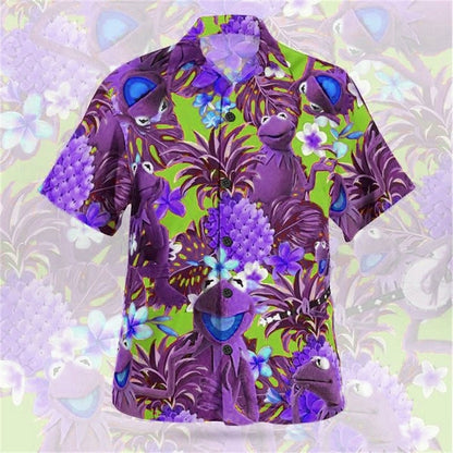 Pineapple Graphic Hawaiian Shirt