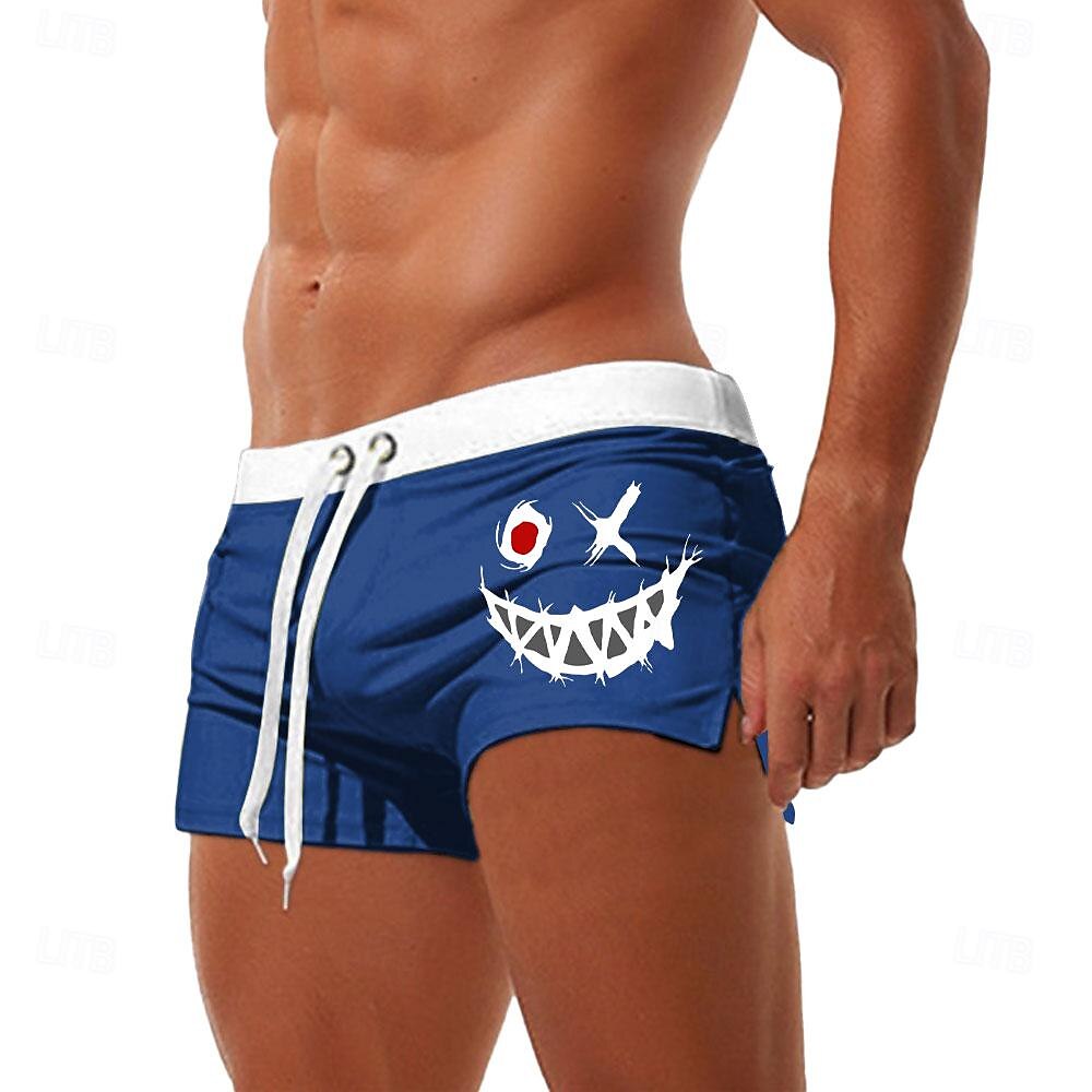 Smile Face Swimming Trunks Board Shorts